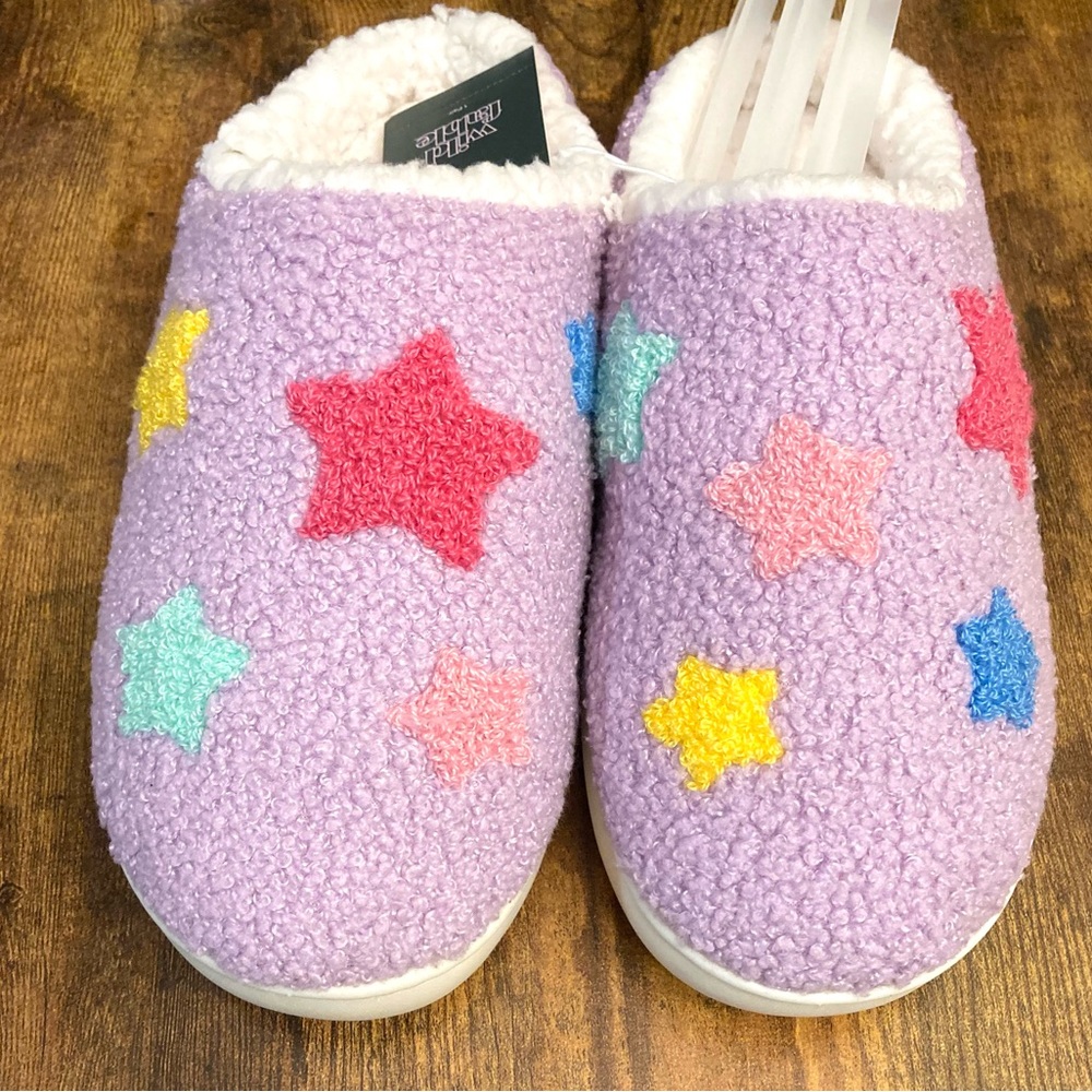 Women's Shona Star Scuff Slippers - Wild Fable™ Purple Medium (7-8) 
New